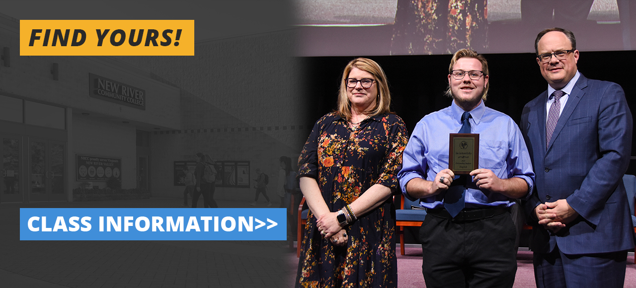 Class information slide background