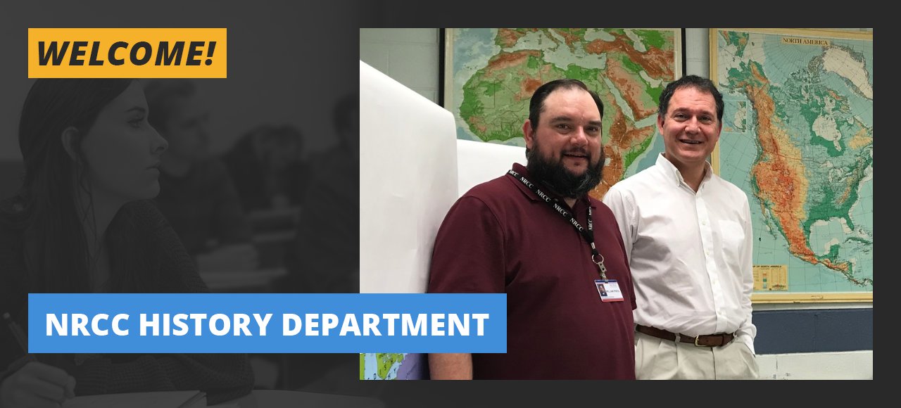 Welcome to the History Department Website