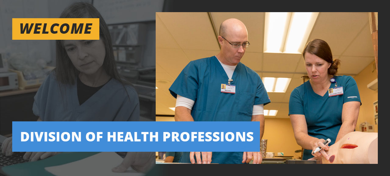 Welcome to Division of Health Professions