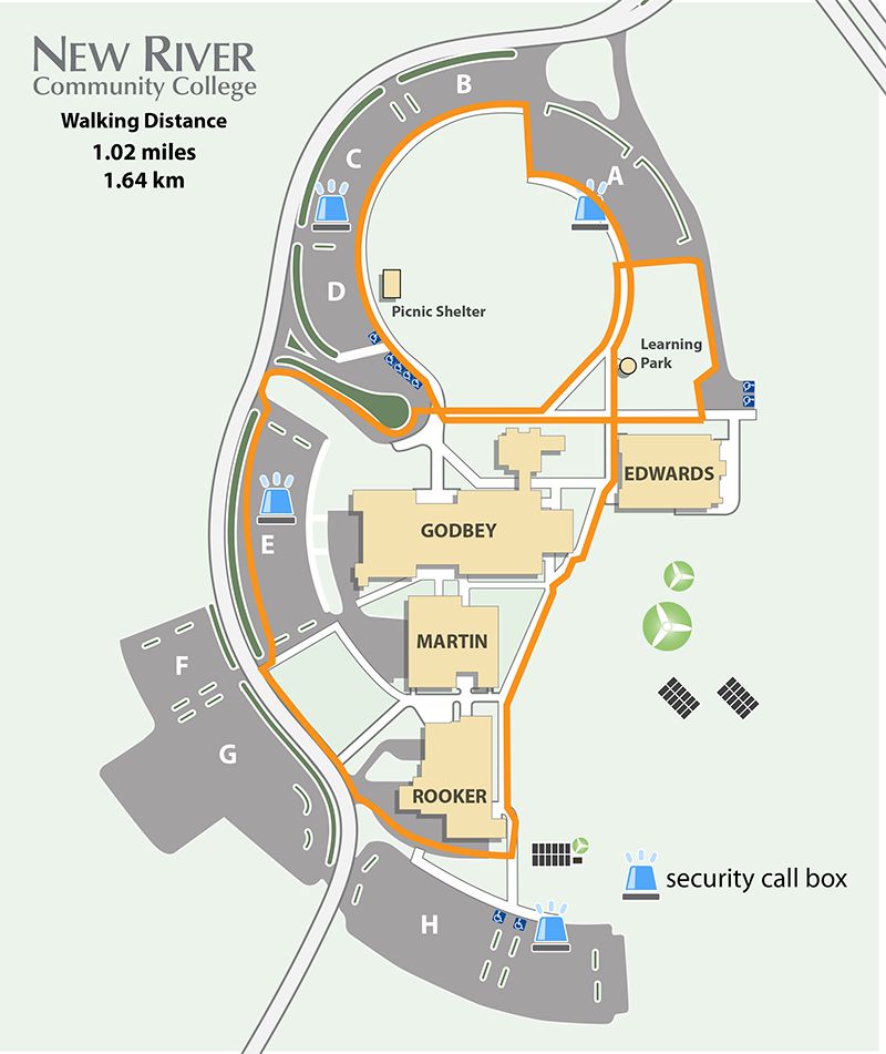 1.2 Miles map