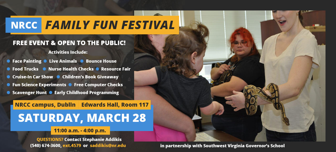 Family Fun Fest March 28, 11a.m. to 4p.m.