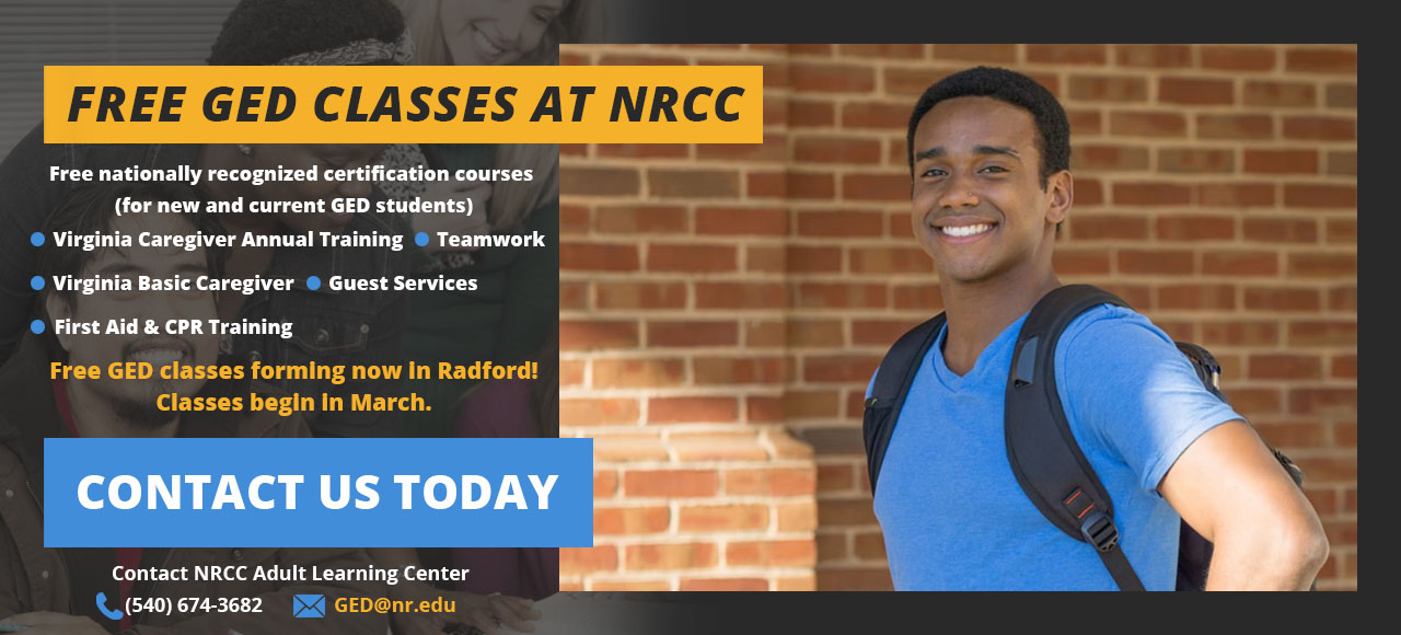 GED classes begin in March 2026